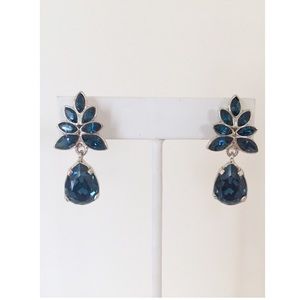 🚫SOLD BAUBLEBAR Sapphire Drop White Gold Clip